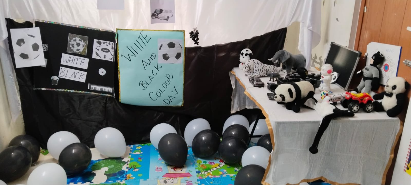 Black and white day celebration